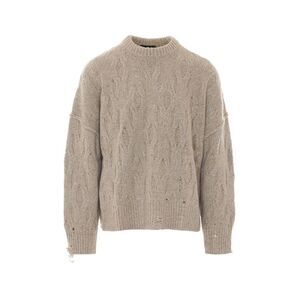 Represent Men Distress Knit Sweater